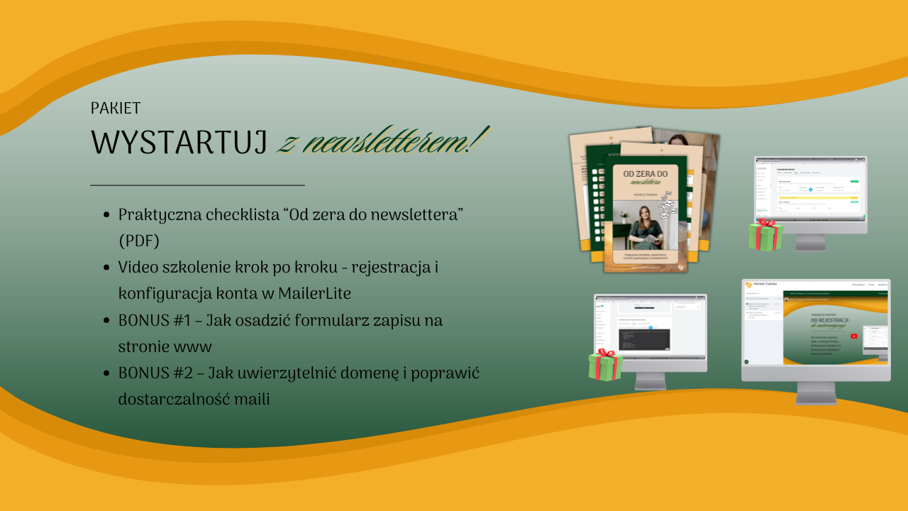 Pakiet: Wystartuj z newsletterem!